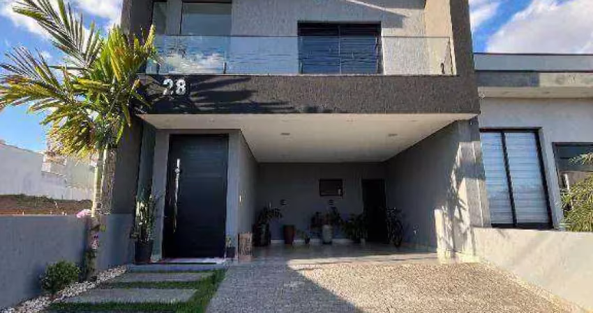 Casa com 3 dormitórios à venda, 245 m² por r$ 1.199.000,00 - condomínio santinon - sorocaba/sp