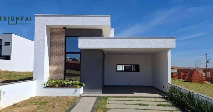 Casa com 3 dormitórios à venda, 140 m² por r$ 880.000 - condomínio reserva ipanema - sorocaba/sp