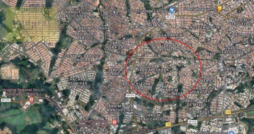 Área à venda, 600 m² por R$ 1.100.000 - Jardim Europa - Sorocaba/SP