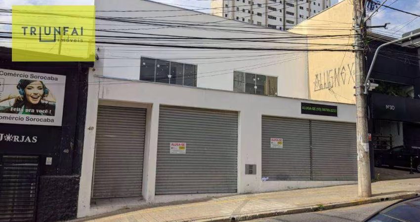 Salão para alugar, 493 m² por R$ 8.000,00/mês - Centro - Sorocaba/SP