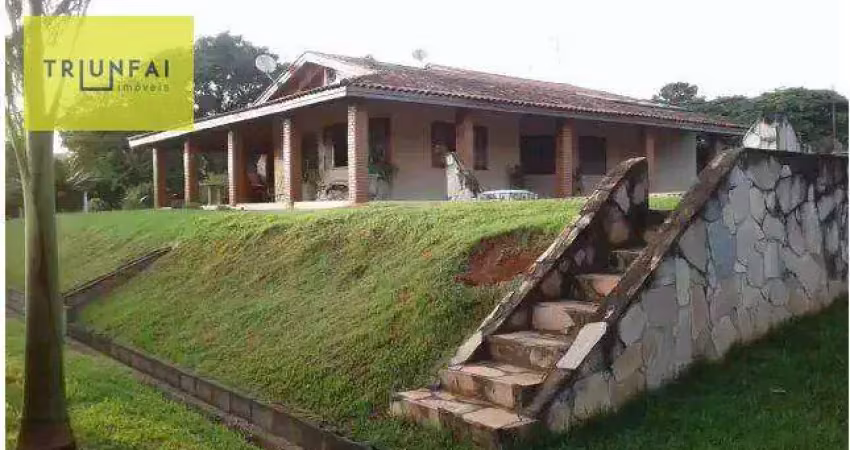 Chácara com 3 dormitórios à venda, 7200 m² por r$ 2.850.000,00 - residencial alvorada - araçoiaba da serra/sp