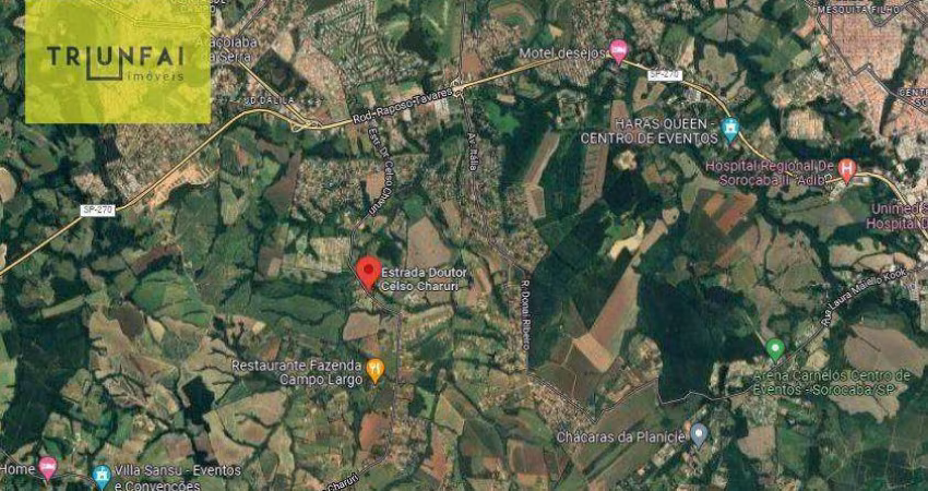 Área à venda, 1210000 m² por R$ 60.500.000 - Jundiaquara - Araçoiaba da Serra/SP