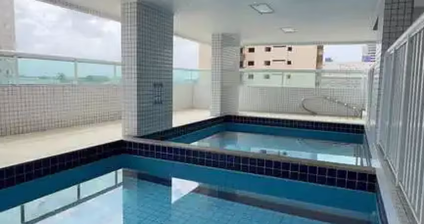 Apartamento 2 dormitórios (1 suíte) vista mar com sacada gourmet e 2 vagas!