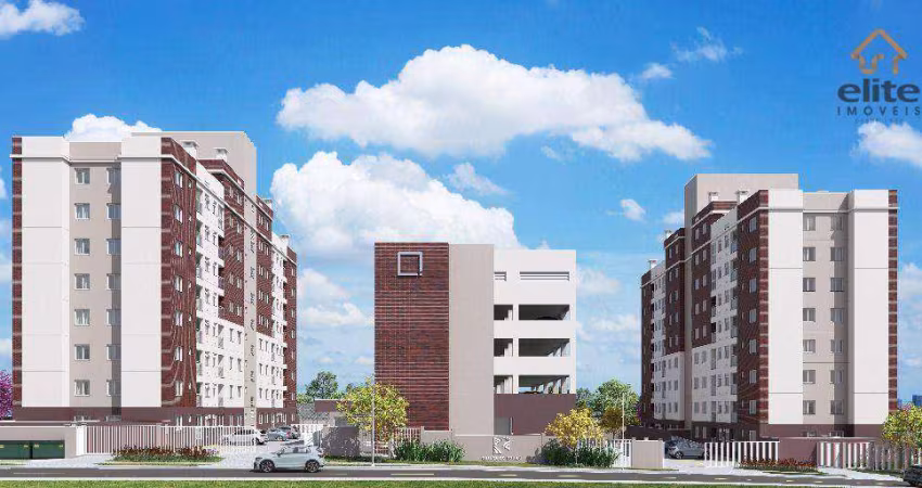 Apartamento com 2 dormitórios à venda, 46 m² por R$ 306.700,00 - Jardim Alto Tarumã - Pinhais/PR