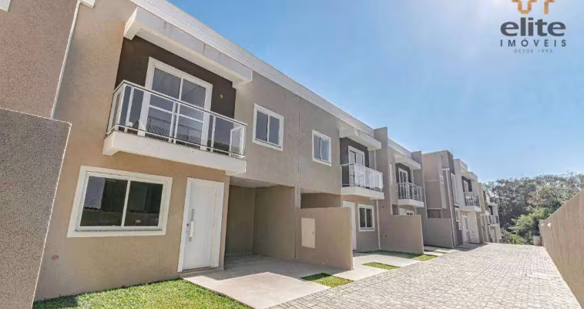 Sobrado com 3 dormitórios à venda, 87 m² por r$ 550.000,00 - santa felicidade - curitiba/pr