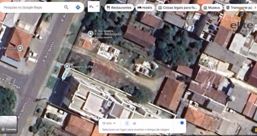 Terreno à venda, 1200 m² por R$ 1.500.000 - Planta Bairro Weissópolis - Pinhais/PR