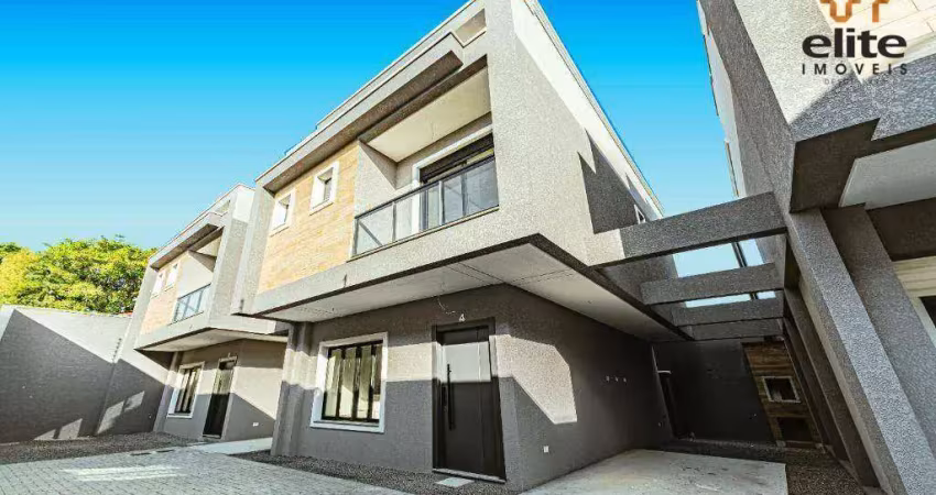 Sobrado moderno em condomínio exclusivo – 3 quartos, 118 a 141m² – xaxim
