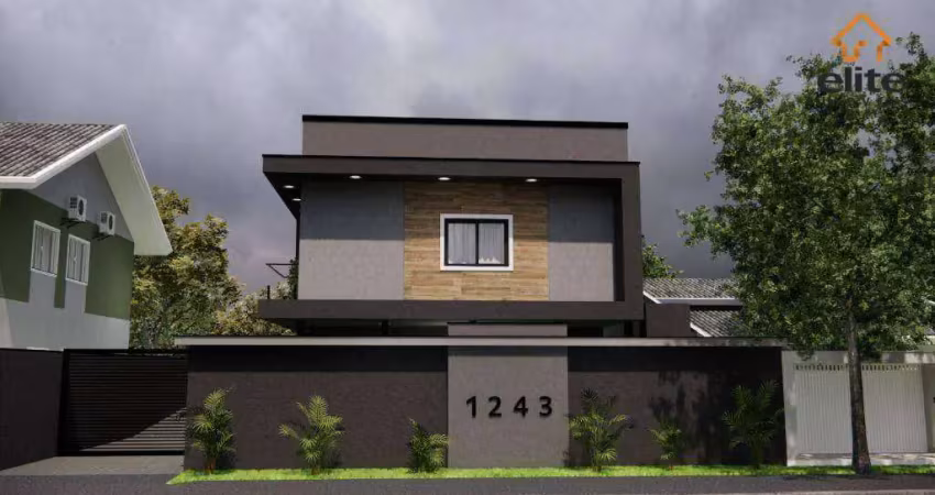 Sobrado moderno em condomínio exclusivo – 3 quartos, 118 a 141m² – xaxim