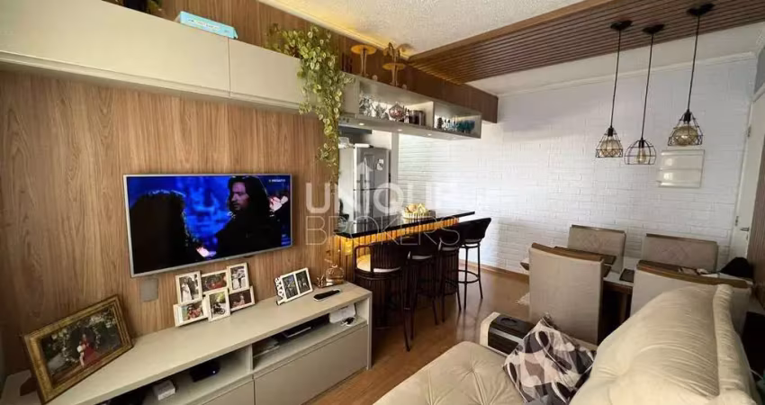 Apartamento com 2 quartos, distrito industrial - jundiaí