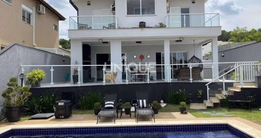 Casa com 4 dormitórios no condomínio bosque dos jatobás, jundiaí-sp
