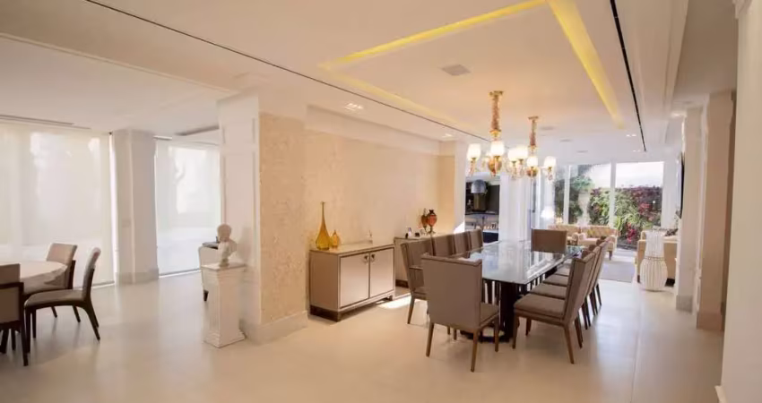 Casa com 5 suítes à venda, 650 m² por r$ 6.900.000 - cidade santos dumont - jundiaí/sp