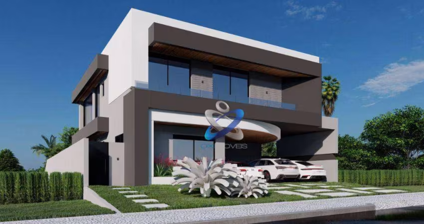 Sobrado com 5 dormitórios à venda, 392 m² por R$ 3.459.000,00 - Condomínio Residencial Jaguary - São José dos Campos/SP