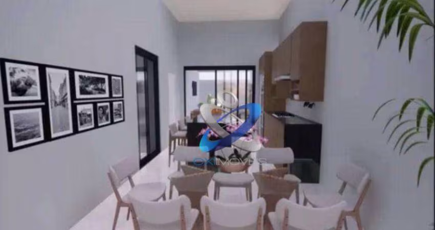 Casa com 3 dormitórios à venda, 112 m² por R$ 554.000,00 - Residencial Parque dos Sinos - Jacareí/SP