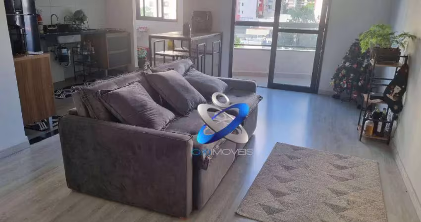 Apartamento duplex com 1 dormitório à venda, 78 m² por r$ 800.000,00 - parque residencial aquarius - são josé dos campos/sp