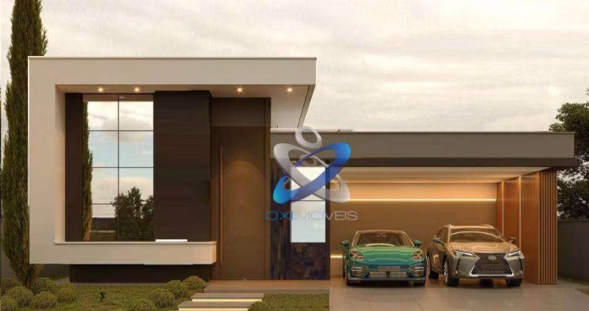 Casa com 3 dormitórios à venda, 170 m² por R$ 1.300.000,00 - Condomínio Terras do Vale - Caçapava/SP