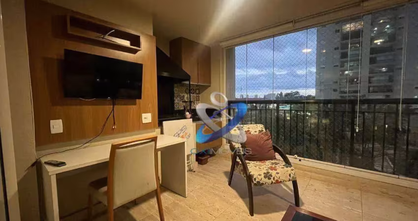 Apartamento com 3 dormitórios à venda, 143 m² por r$ 1.750.000 - jardim aquarius - são josé dos campos/sp