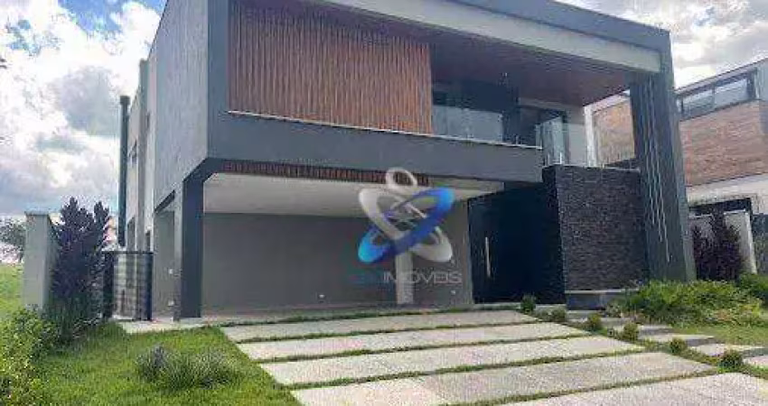 Sobrado com 5 dormitórios à venda, 397 m² por r$ 3.800.000,00 - condomínio residencial alphaville ii - são josé dos campos/sp