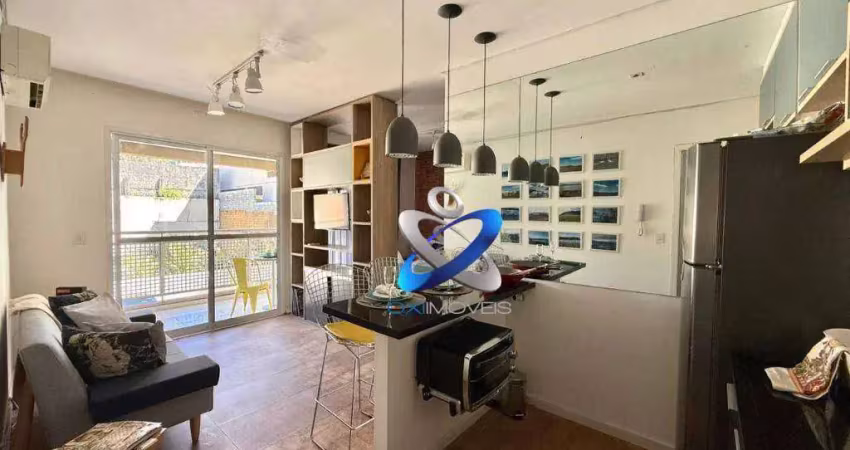 Apartamento com 1 dormitório para alugar, 37 m² por r$ 3.510,00/mês - centro - são josé dos campos/sp