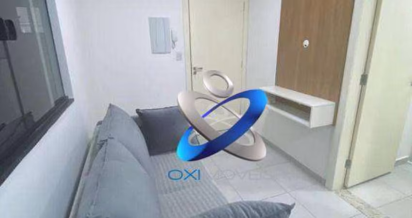 Flat com 1 dormitório para alugar, 40 m² por R$ 2.500/mês - Jardim Satélite - São José dos Campos/SP
