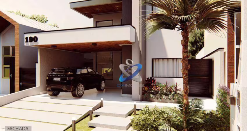 Casa com 3 dormitórios à venda, 206 m² por r$ 890.000,00 - reserva do vale - caçapava/sp