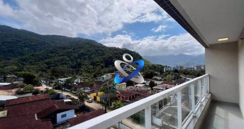 Cobertura com 2 dormitórios à venda, 96 m² por r$ 750.000,00 - perequê-açu - ubatuba/sp