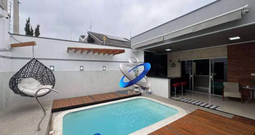 Casa com 3 dormitórios para alugar, 180 m² por r$ 7.500/mês - villa branca - jacareí/sp