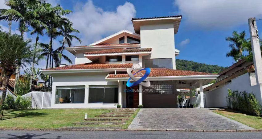 Casa com 4 dormitórios à venda, 350 m² por r$ 6.500.000,00 - tabatinga - caraguatatuba/sp