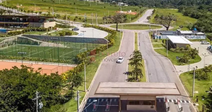 Terreno à venda no condomínio terras do alvorada em jundiaí/sp