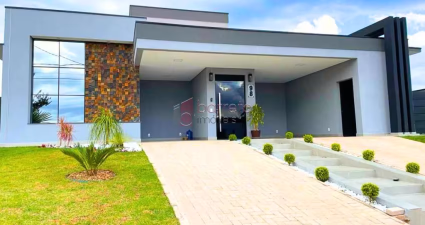 CASA TÉRREA ALTO PADRÃO À VENDA NO CONDOMÍNIO RESIDENCIAL DOS LAGOS EM ITUPEVA/SP