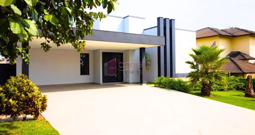 LINDA CASA TÉRREA ALTO PADRÃO À VENDA NO CONDOMÍNIO RESIDENCIAL DOS LAGOS EM ITUPEVA/SP