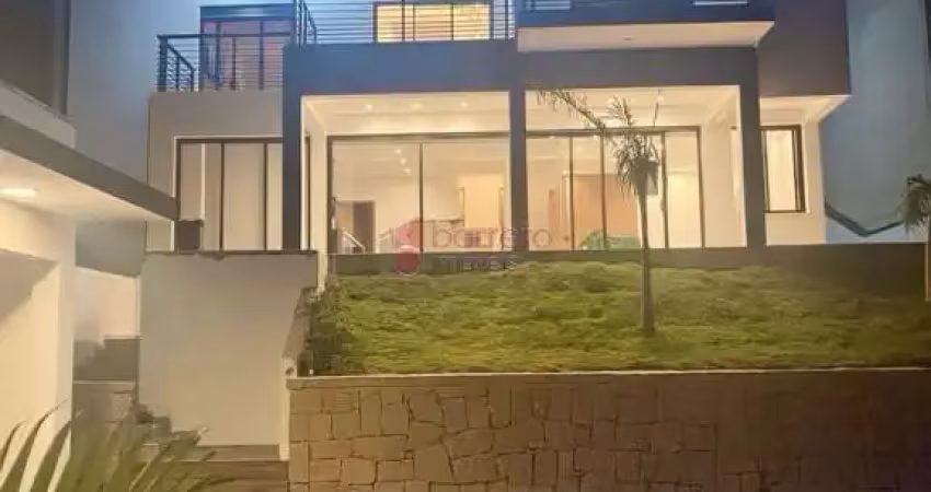 CASA COM 04 DORMITÓRIOS À VENDA NO CONDOMÍNIO RESIDENCIAL DOS LAGOS EM ITUPEVA/SP