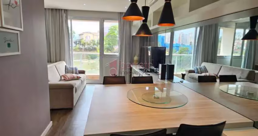 FLAT MOBILIADO PARA LOCAÇÃO NO CONCEITUADO LÍNEA HOME STYLE EM JUNDIAÍ/SP