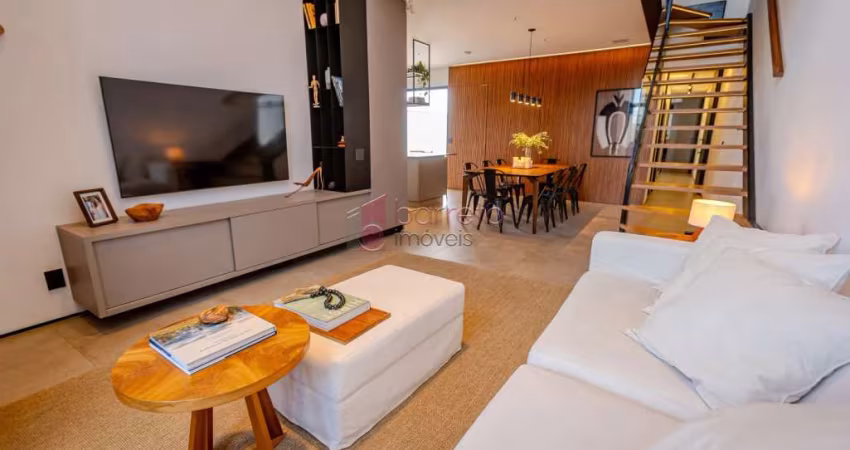 CASA TÉRREA COM MEZANINO MOBILIADA À VENDA - 03 QUARTOS - BRISAS DA MATA - JUNDIAÍ/SP