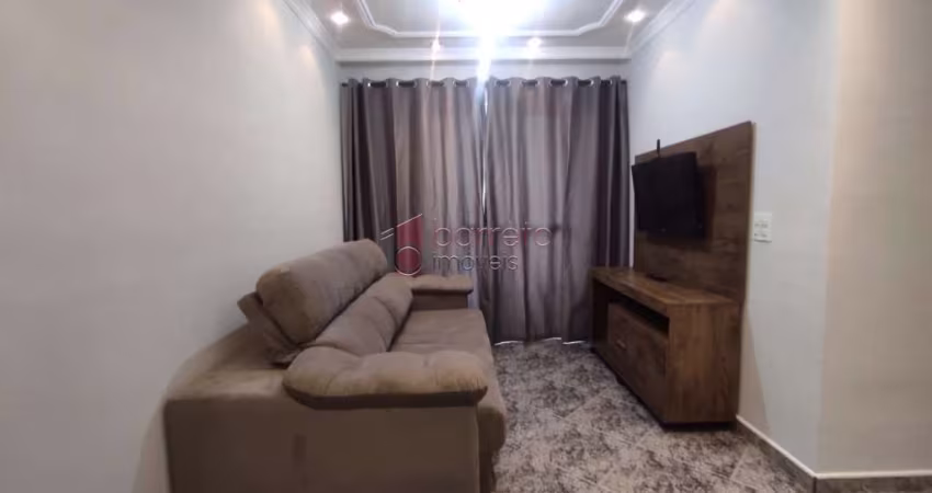 APARTAMENTO MOBILIADO PARA LOCAÇÃO, NO CONDOMÍNIO NOVE DE JULHO I EM JUNDIAI/SP
