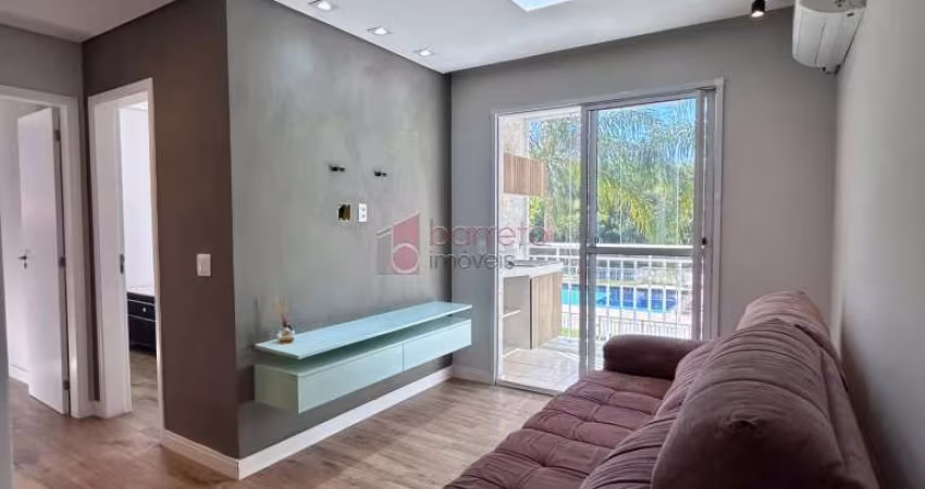 APARTAMENTO MOBILIADO PARA LOCAÇÃO NO CONDOMÍNIO PLENO - ENGORDADOURO- JUNDIAÍ/SP