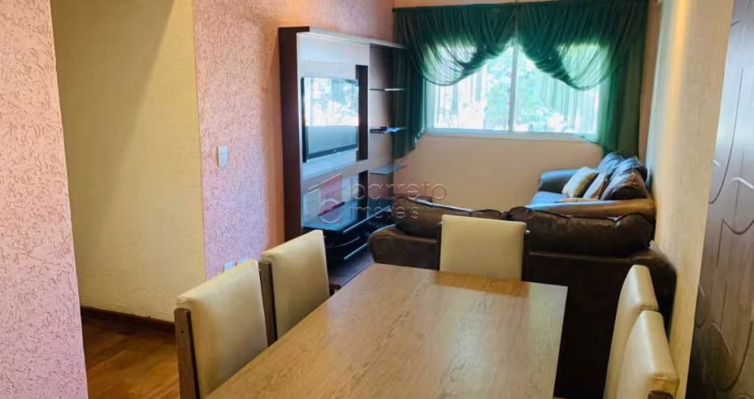 APARTAMENTO SEMIMOBILIADO PARA LOCAÇÃO NO EDIFÍCIO AGOSTINHO TORRES NA VILA ISABEL EBER - JUNDIAÍ/SP