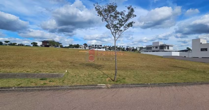 TERRENO À VENDA NO CONDOMÍNIO ALPHAVILLE 1 EM JUNDIAÍ/SP