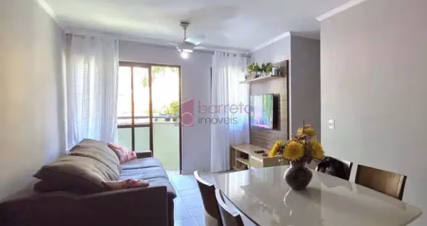 Apartamento à venda no condomínio parque das águas no bairro parque da represa em jundiaí/sp