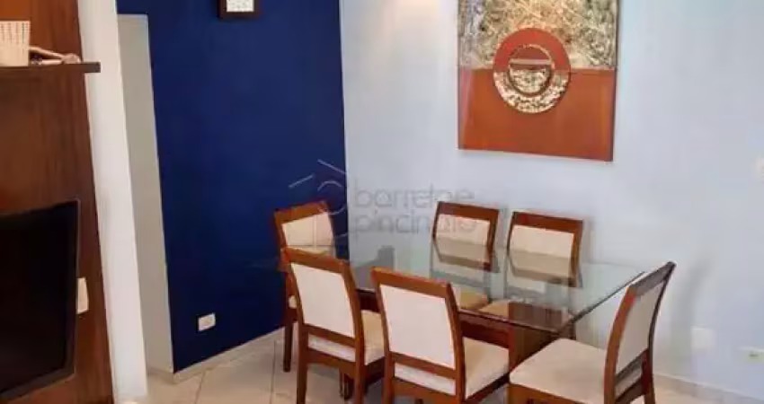 Apartamento mobiliado para locação ou venda, edifício veneza, jundiaí