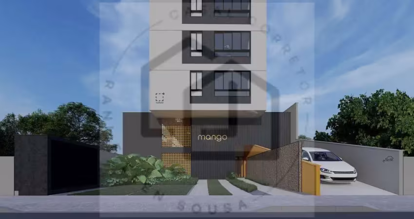 Apartamento de 63,51m² com dois dormitórios sendo uma suíte