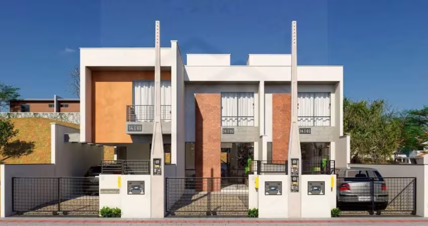 Linda casa geminada com 3 dormitórios sendo 1 suíte