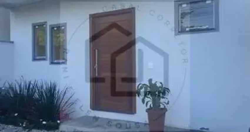 Sobrado com excelente acabamento e passagem lateral no loteamento bruschal