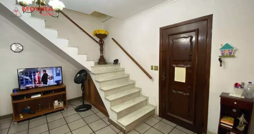 Sobrado com 3 dormitórios à venda, 129 m² por r$ 680.000,00 - parque fongaro - são paulo/sp