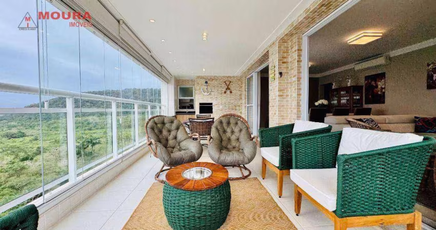 Apartamento com 3 dormitórios à venda, 158 m² por R$ 1.400.000 - Parque Enseada - Guarujá/SP