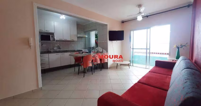 Apartamento com 2 dormitórios à venda, 64 m² por r$ 350.000 - florida - praia grande/sp