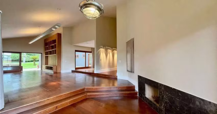 Casa com 5 dormitórios, 450 m² - venda por r$ 5.300.000,00 ou aluguel por r$ 28.900,00/mês - sítios de recreio gramado - campinas/sp