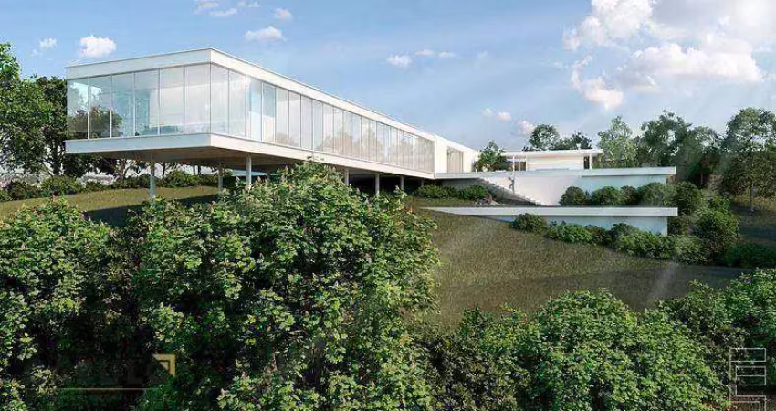 Casa com 6 dormitórios à venda, 595 m² por r$ 7.200.000,00 - condomínio terras de são josé ii - itu/sp
