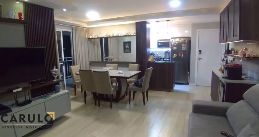 Apartamento com 2 dormitórios à venda, 71 m² por r$ 840.000 - mansões santo antônio - campinas/sp