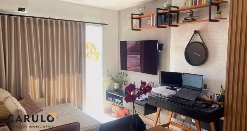 Apartamento studio à venda, mobiliado, 42 m² por r$ 530.000 - vila itapura - campinas/sp
