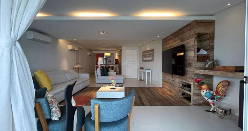Apartamento (decorado) Pé na Areia com vista para o mar 3 suítes Temporada na Riviera | Módulo 06.